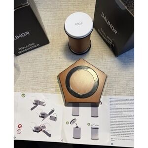 DAUHOR Rolling Knife‎ Sharpener Set 400/1000 Grit w/ Angle Base